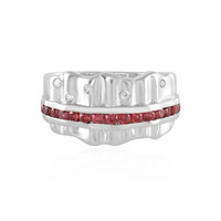 Tanzanian Ruby Silver Ring (de Melo)