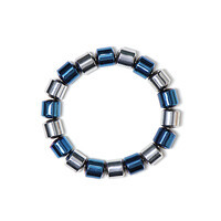 Silver Hematite Bracelet