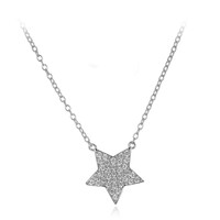 Zircon Silver Necklace