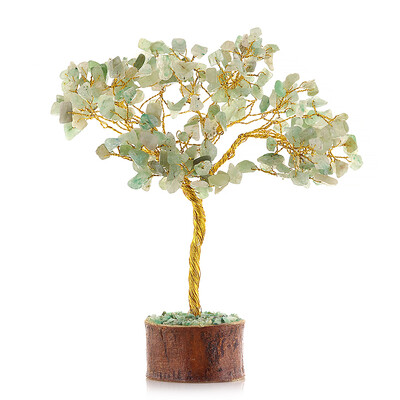 Green Aventurine Brass Accessory