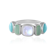 Blue Moonstone Silver Ring (KM by Juwelo)