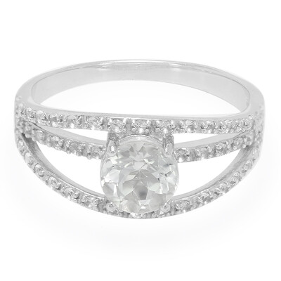 Glacier Topaz Silver Ring
