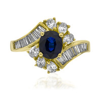 18K Ceylon Sapphire Gold Ring (CIRARI)