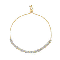 I3 (I) Diamond Brass Bracelet (Juwelo Style)