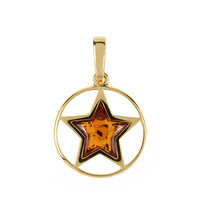Baltic Amber Silver Pendant
