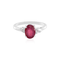 Madagascar Ruby Silver Ring
