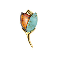 Turquoise Silver Pendant