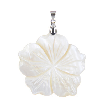 Mother of Pearl Silver Pendant