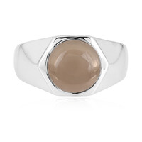 Smoky Quartz Silver Ring