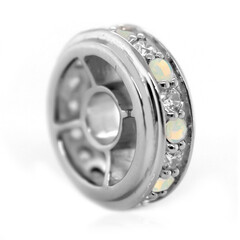 Zircon Silver Pendant