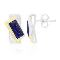 Lapis Lazuli Silver Earrings
