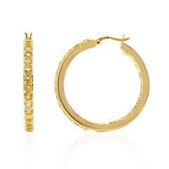 Citrine Silver Earrings