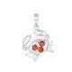 Baltic Amber Silver Pendant (dagen)