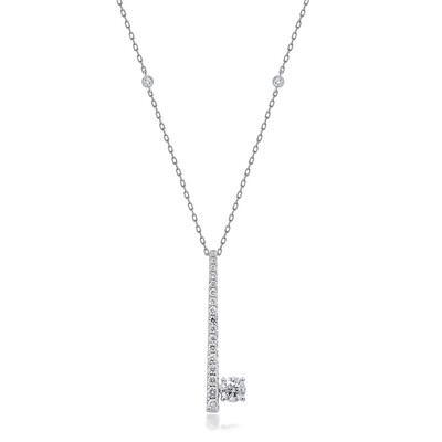 14K SI2 (H) Diamond Gold Necklace (CIRARI)