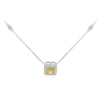 14K SI2 Yellow Diamond Gold Necklace (CIRARI)