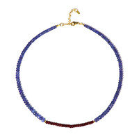 Tanzanite Silver Necklace