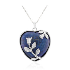 Lapis Lazuli Silver Necklace