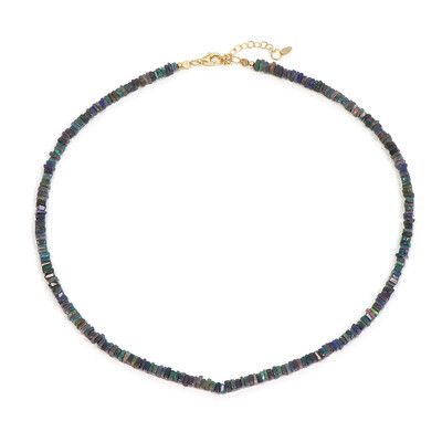 Mezezo Opal Silver Necklace