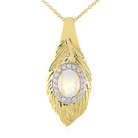 Welo Opal Silver Necklace
