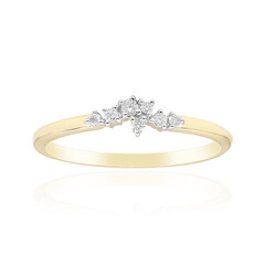 9K SI1 (G) Diamond Gold Ring