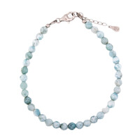 Larimar Silver Bracelet