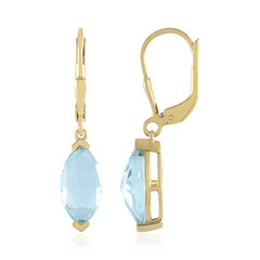 Sky Blue Topaz Silver Earrings (KM by Juwelo)
