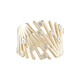 9K I2 (H) Diamond Gold Ring (de Melo)