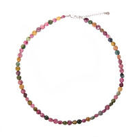 Tourmaline Silver Necklace