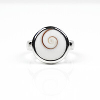 Shiva Eye Silver Ring