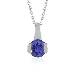 9K AAA Tanzanite Gold Necklace