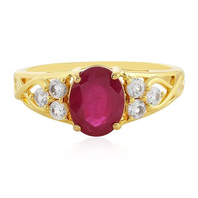 Madagascar Ruby Silver Ring