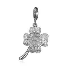 I3 (I) Diamond Silver Pendant