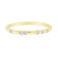9K SI1 (G) Diamond Gold Ring