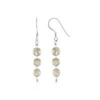 Labradorite Silver Earrings