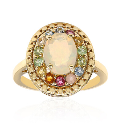 Welo Opal Silver Ring