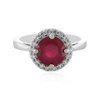 Madagascar Ruby Silver Ring