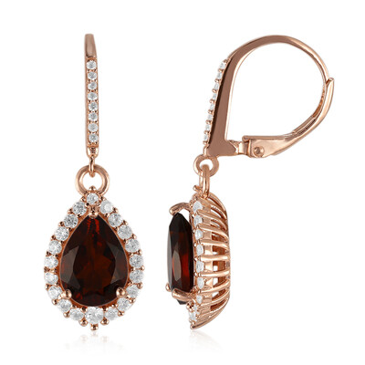 Madeira Citrine Silver Earrings