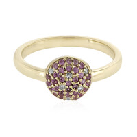 9K Pink Sapphire Gold Ring