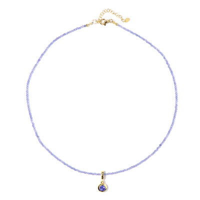 Tanzanite Silver Necklace