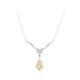 Citrine Silver Necklace