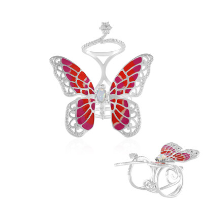 Welo Opal Silver Ring (Dallas Prince Designs)