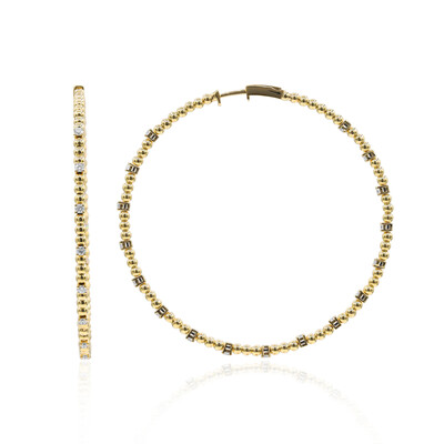 14K I1 (H) Diamond Gold Earrings (CIRARI)