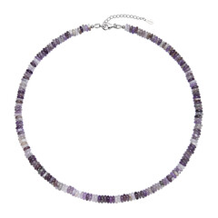 Amethyst Silver Necklace