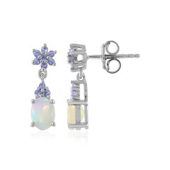 Welo Opal Silver Earrings