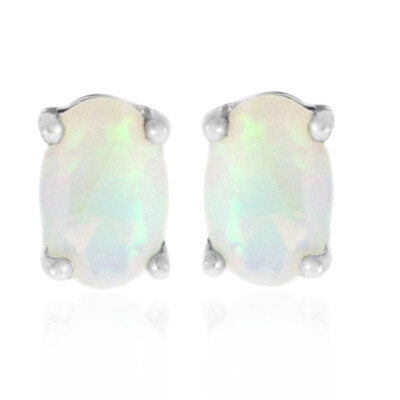 Welo Opal Silver Earrings