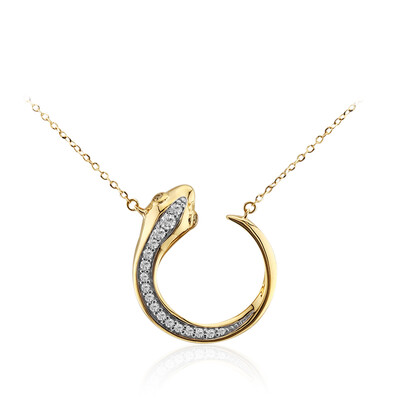 18K SI1 (G) Diamond Gold Necklace (Annette)