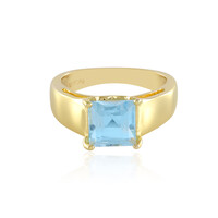 Sky Blue Topaz Silver Ring