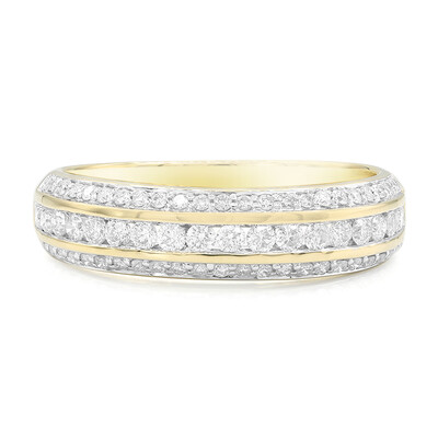 9K SI1 (G) Diamond Gold Ring (Annette)