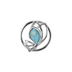 Turquoise Silver Pendant