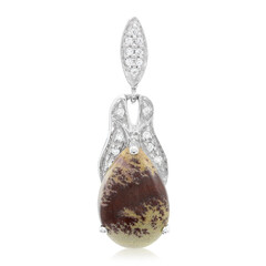 Sonora Dendritic Silver Pendant